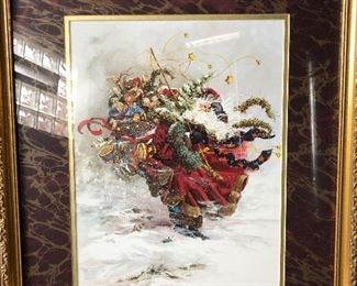 Santa print