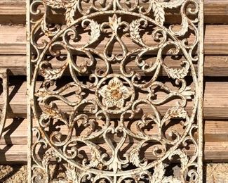 Vintage wrought iron