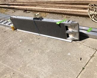 Professional industrial painters scaffolding and ladder, Louisville brand and ramp