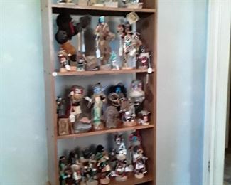 We have lots of Kachinas, Native American Art and so much more. Take a look at all of the photos and call us to buy. More items to be added as we go.