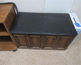 small bench/storage