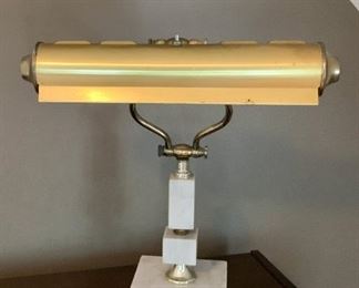 $50 - Vintage Desk / Table Lamp (marble base)