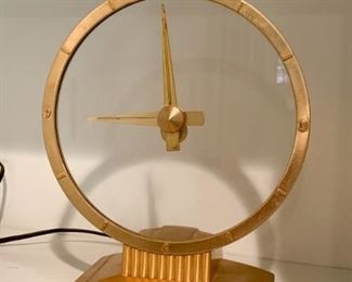 Vintage Jefferson Golden Hours Electric Clock
