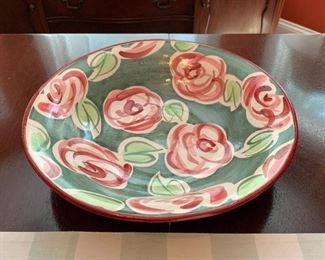 Hand Painted Centerpiece Bowl