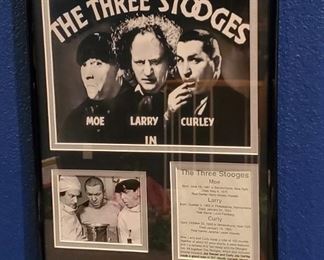The Three Stooges movie memorabelia