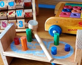 Lots of vintage toys