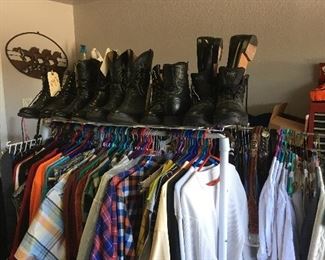 Sweaters and jackets 