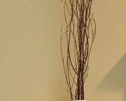 Item 11:  (2) West Elm vases                                                                      Small - 6.5": $14                                                                                                              Large - 13": $18