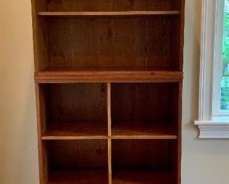Item 18:  Pottery Barn stackable cubby storage - 29.25" x 21" x 64.5": $200