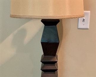 Item 98:  Wood Table Lamp - 34": $45
