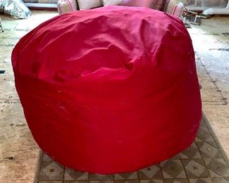 Item 234:  Foof bean bag chair- 48": $65 - super comfy - cover comes off for easy laundering.
