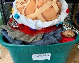Lot of assorted costumes: $25