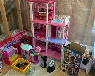 Second Lot of Barbie Play Items: $75