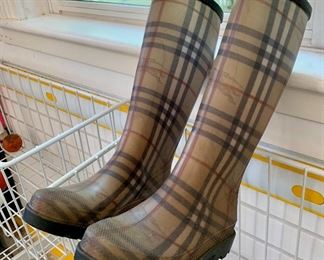 Burberry rain boots (size 38): $15