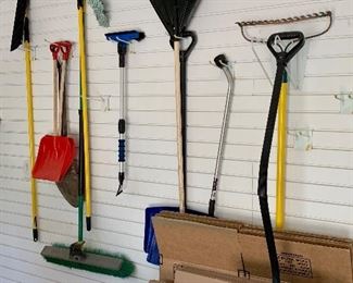 Lot of assorted garden tools: $30