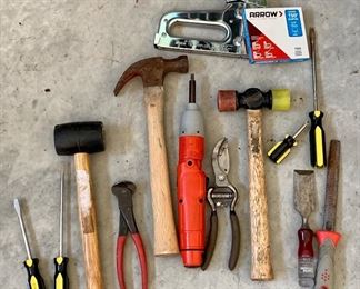 Lot of assorted tools: $20
