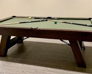 Item 192:  Pool table - 500 or b/o