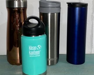 Lot of assorted beverage containers: $20