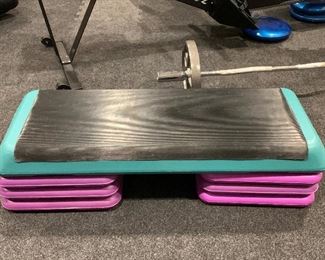 Exercise Platform and Risers: $40