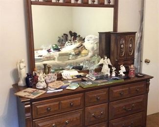 Dresser and Mirror