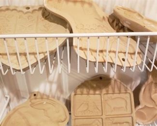 Pampered Chef Stoneware Molds
