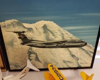 Oil Painting and Models