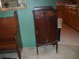 Antique music cabinet