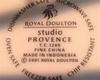 Royal Doulton dishes