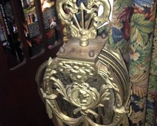 Another fan fire screen