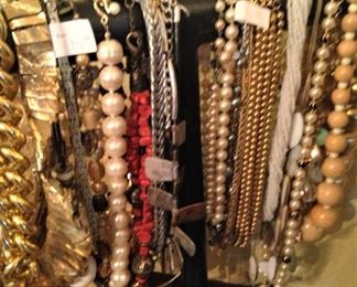 Lots of costume jewelry