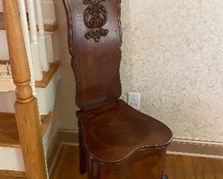 ANTIQUE POTTY CHAIR $245 OR BEST OFFER