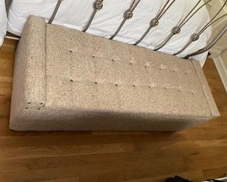 UPHOLSTERED BENCH $125 OR BEST OFFER