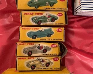 Dinky Toys still in boxes