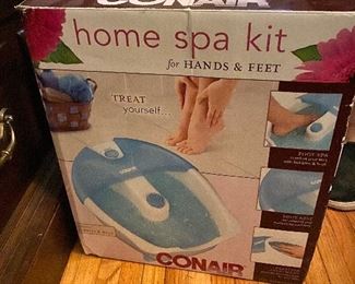 Conair home spa kit