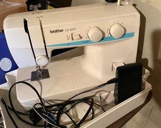 brother sewing machine in carry case