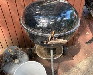 Weber charcoal grill