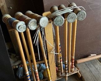 Vintage Croquet set