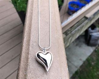 This rose gold and silver necklace is a popular pick.  only 24.  