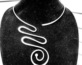 $39 QUESTION MARK STATEMENT NECKLACE