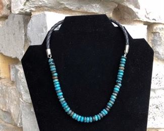 REAL TURQUOISE WITH LEATHER 