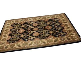 Indian Handknotted Wool Rug