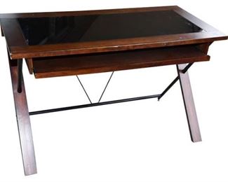 Folding Wood Side Table