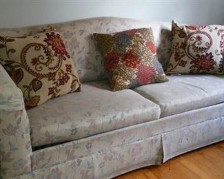 Sleep Sofa, appears to be a Full Size Convertible Sleeper Sofa, asking $80.  Full Size Bed - Sleeper Guest Bed.