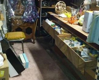 Workshop.  Tools Bolts Nuts Nails plus plus.