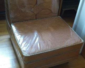 Authentic MCM American Slipper Chair, for the Master Dressing Room. Mint Condition under original period thick heavy vinyl plastic.  Asking $500. obo.