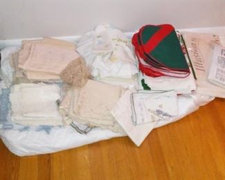 Tablecloths,  Bed Spreads,  Place Matts,  PJ's,  New Night Gowns,  Dresses,  Gowns,  Fabulous Tops,  Party Tops, ETC!  ETC!