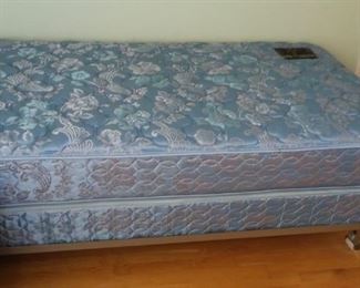 Bassett Twin Bed set complete $80.
Dream Maker - Caprice.  Firm.