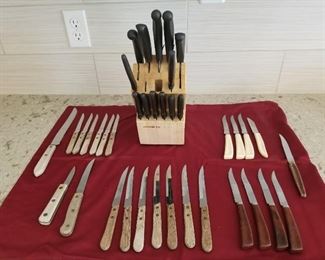Assortment of Knives 