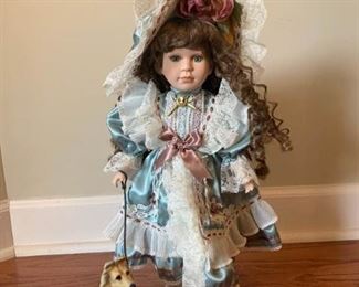 Victorian Porcelain Doll 