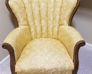 Vintage Shell Back Arm Chair